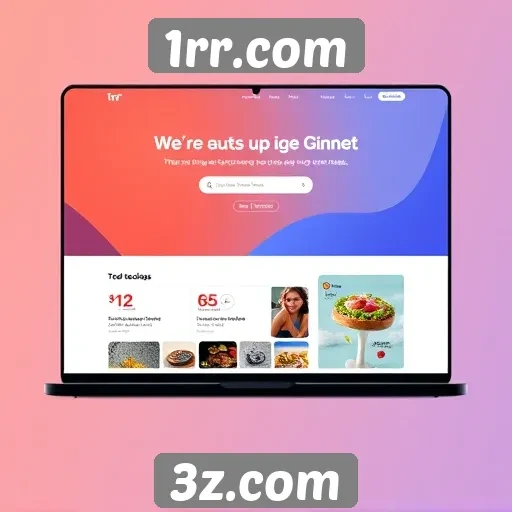 Inovações no design do site 1rr.com